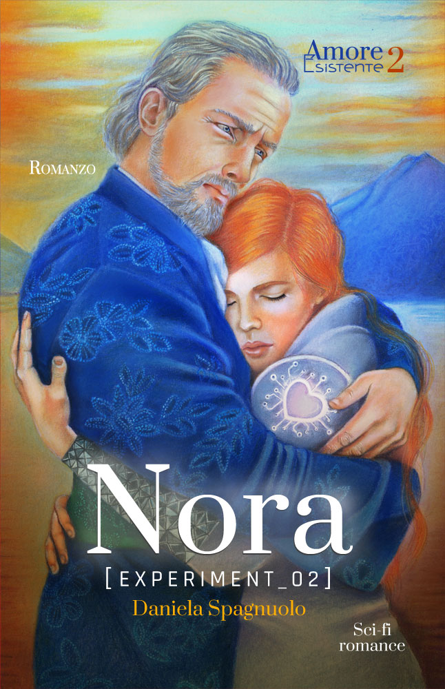 Cover Nora experiment 02 - Romanzo rosa di fantascienza